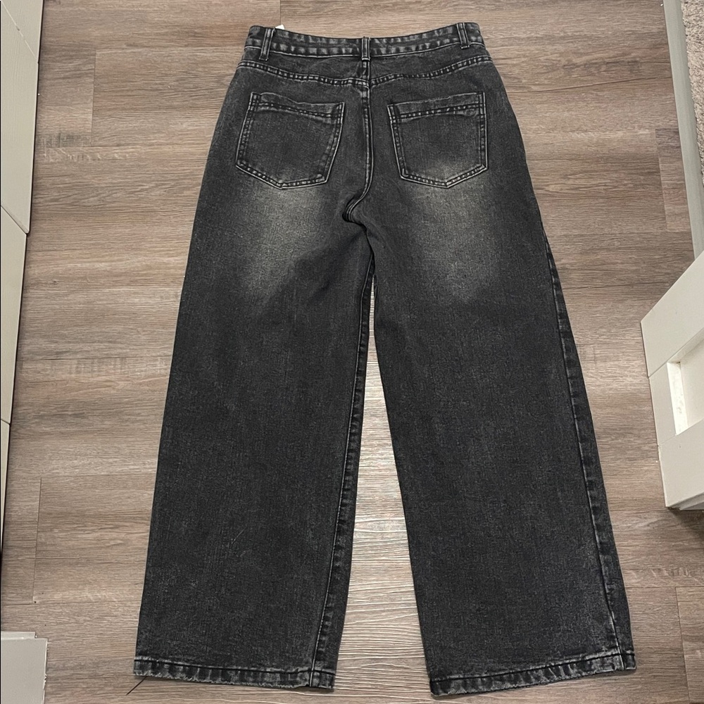 High Rise Black Jeans - Picture 4 of 7
